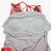 Michael Michael Kors Coral Orange Pink Tropical Tankini Halter Swim Top Size XS