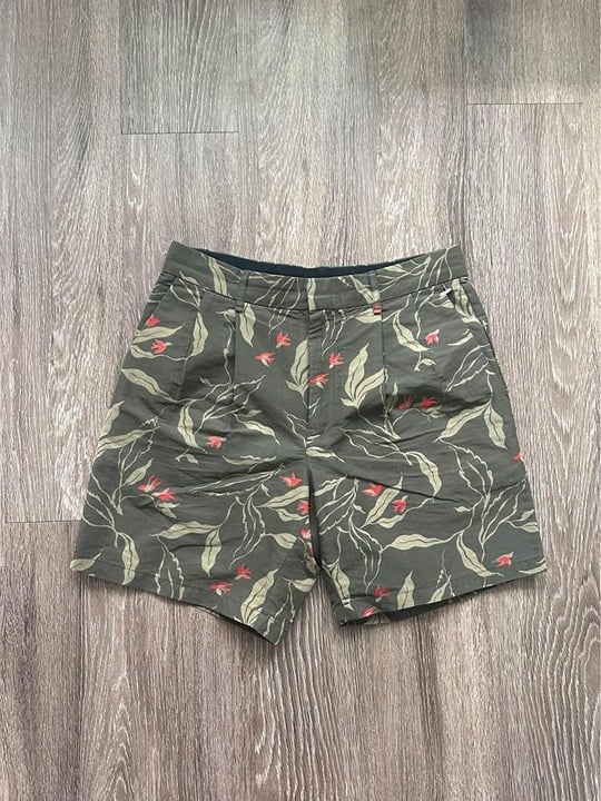 【mahagrid】24SS★ FLEUR BONES SHORT Rag & Bone Men's Jackson Cotton Nylon Floral Print Shorts Sz 29