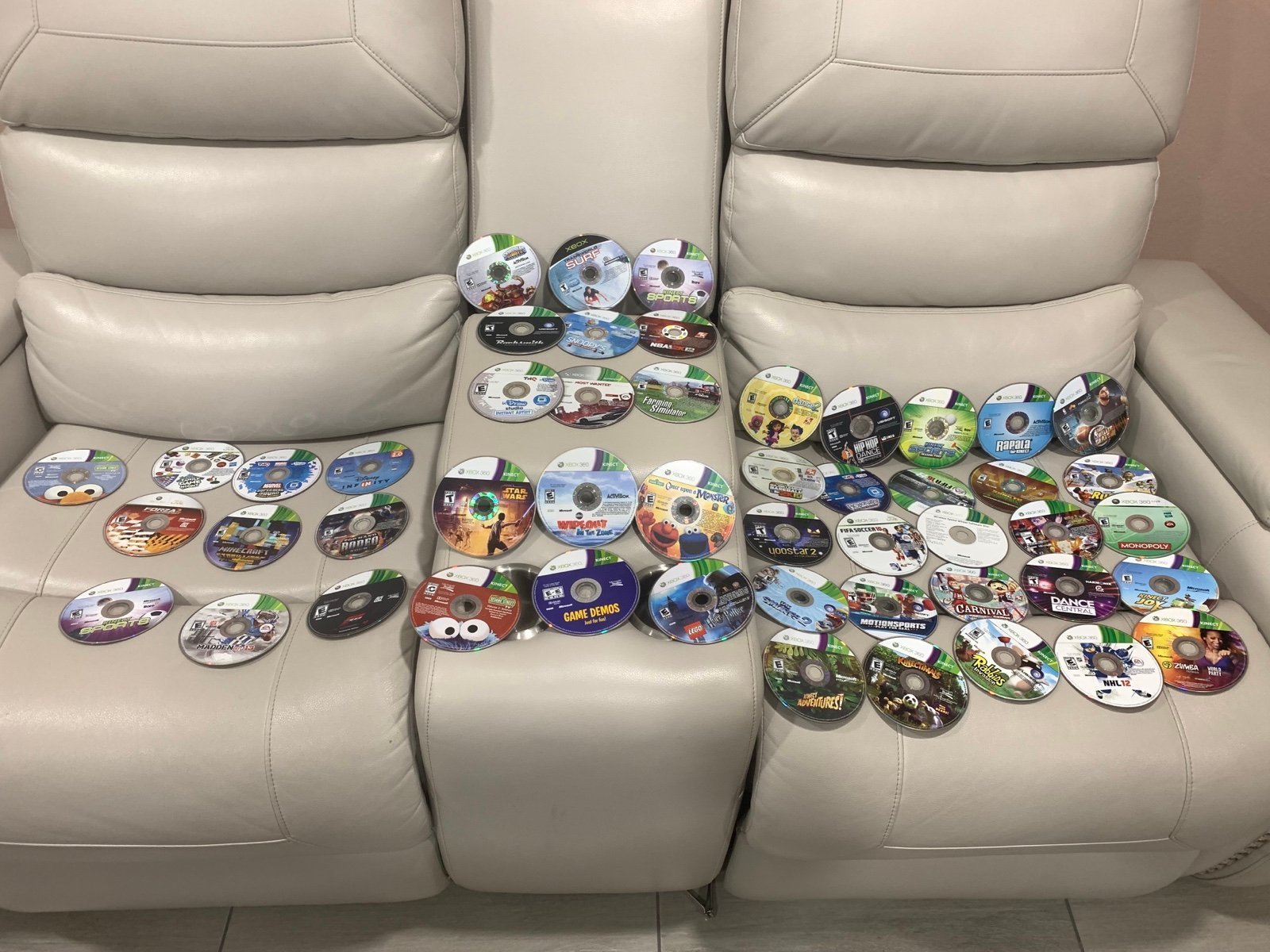 50 Xbox 360 video games all work