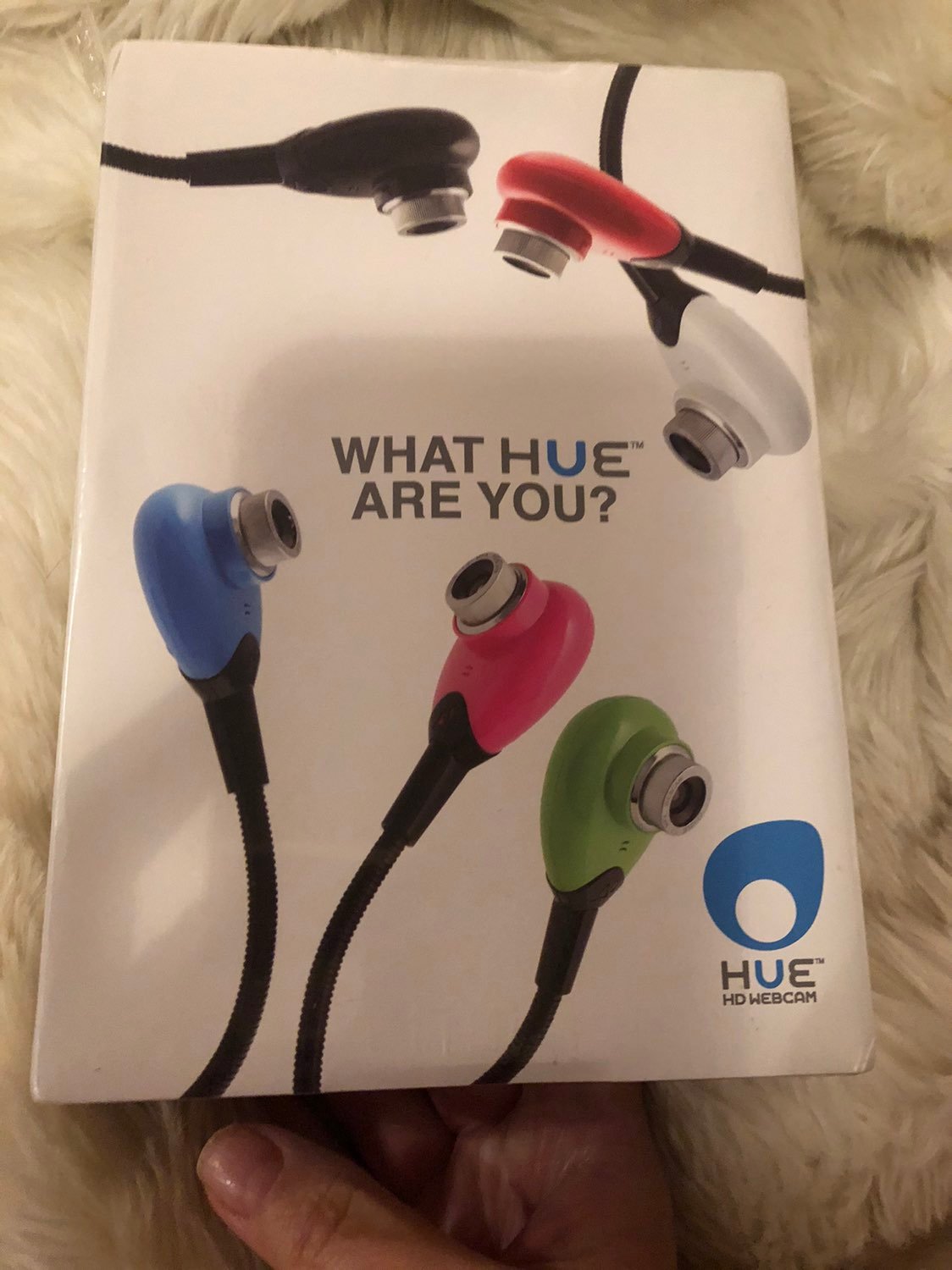Clique Hue USB HD Portable WebCam Blue N
