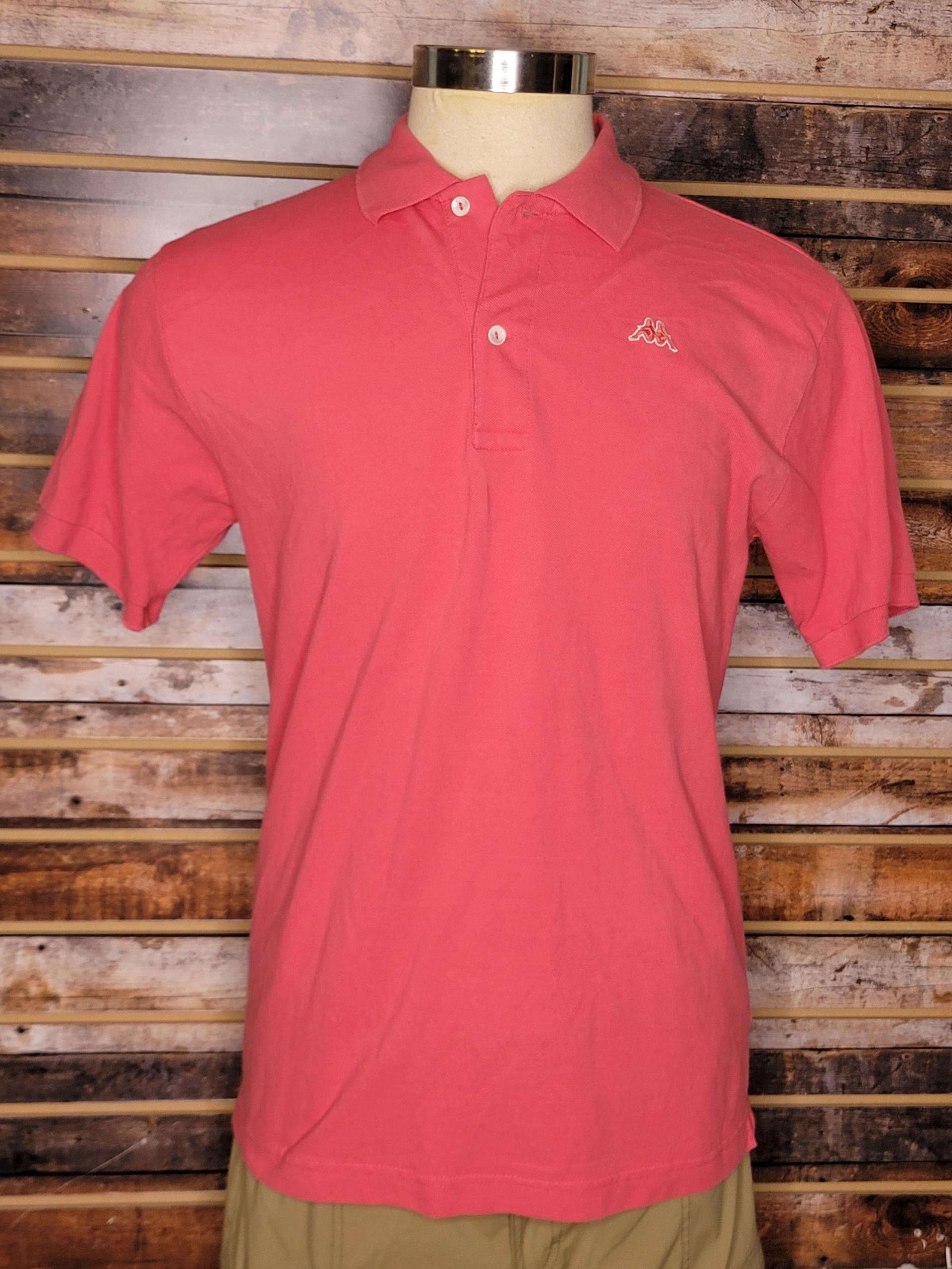 Robe Di Kappa LA Polo Size Large in Salmon Color