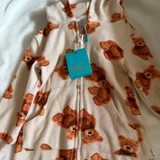 Posh peanut Freddy teddy paci