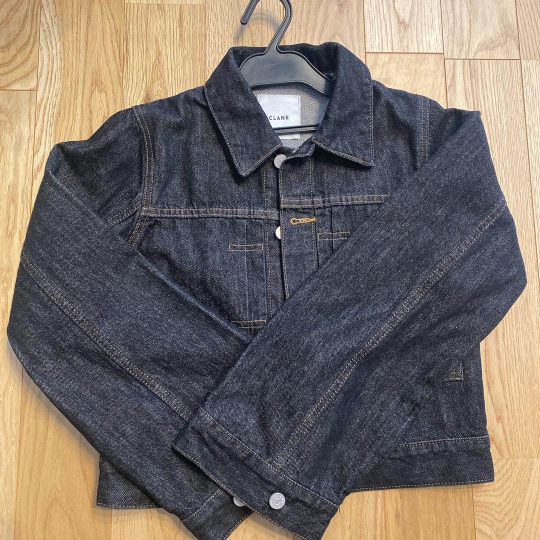 クラネ CLANE BELL SLEEVE COMPACT JEAN JACKET （IVORY