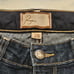 Paige Canyon Boot Low Rise Flare Y2K Dark Wash Women's Denim Jeans - Size 28