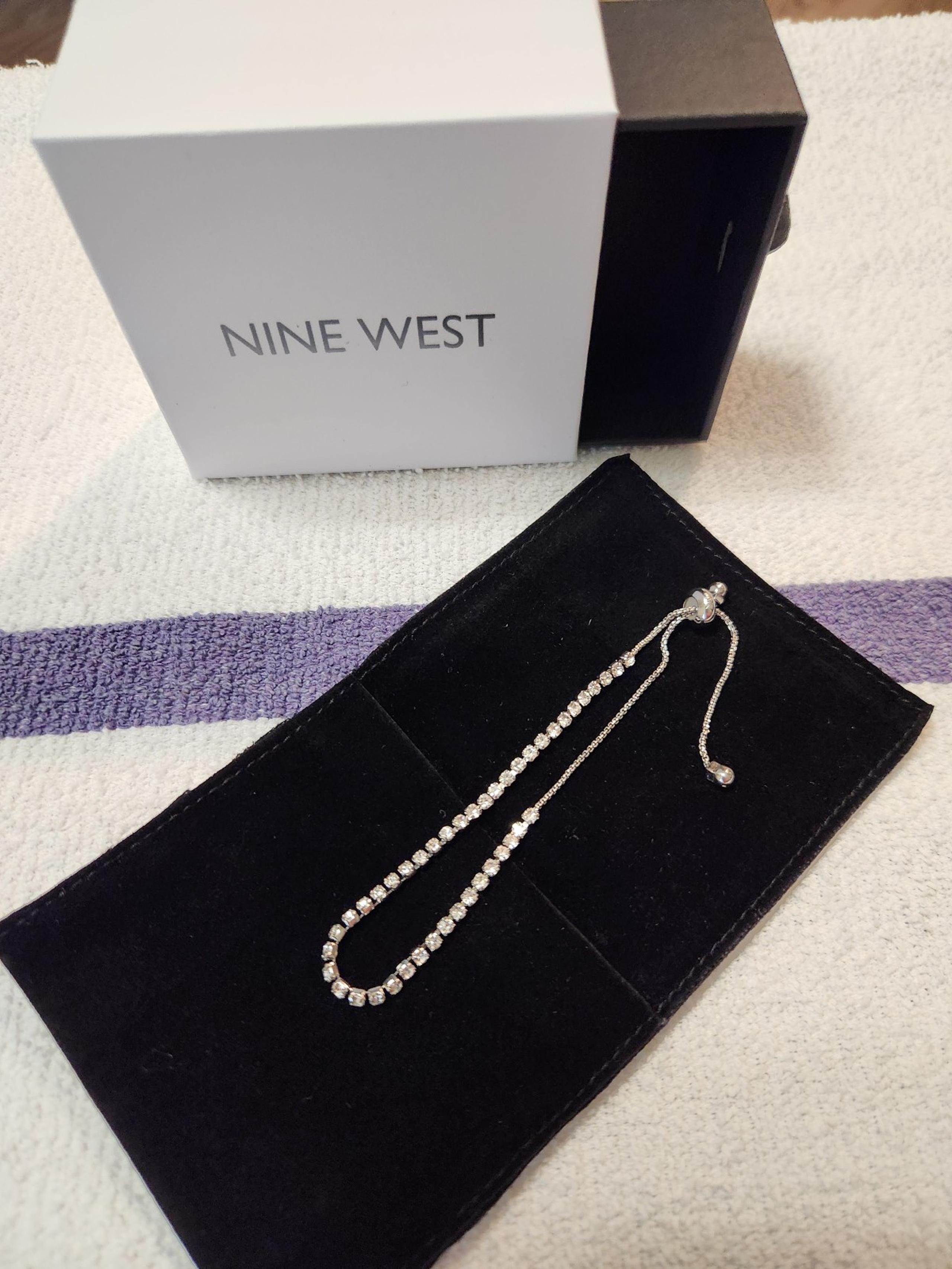 Nine West Infinity Bracelet, Adjustable, New