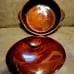 Vintage Old Hickory Glazed Stoneware Large Pot with Lid Dutchess Pattern CS-8