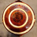 Vintage Old Hickory Glazed Stoneware Large Pot with Lid Dutchess Pattern CS-8