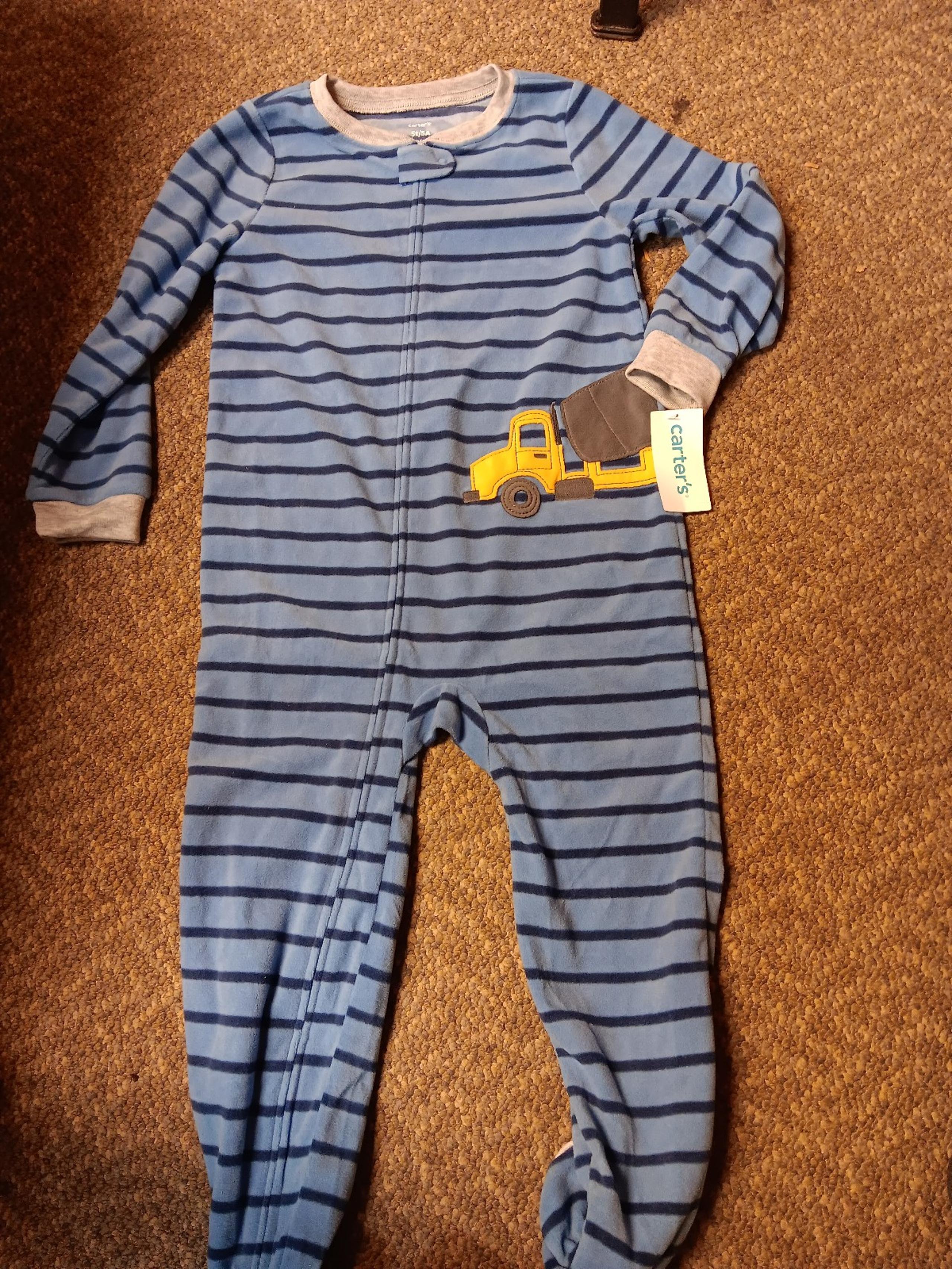 Carters Fleece Onesis 5T