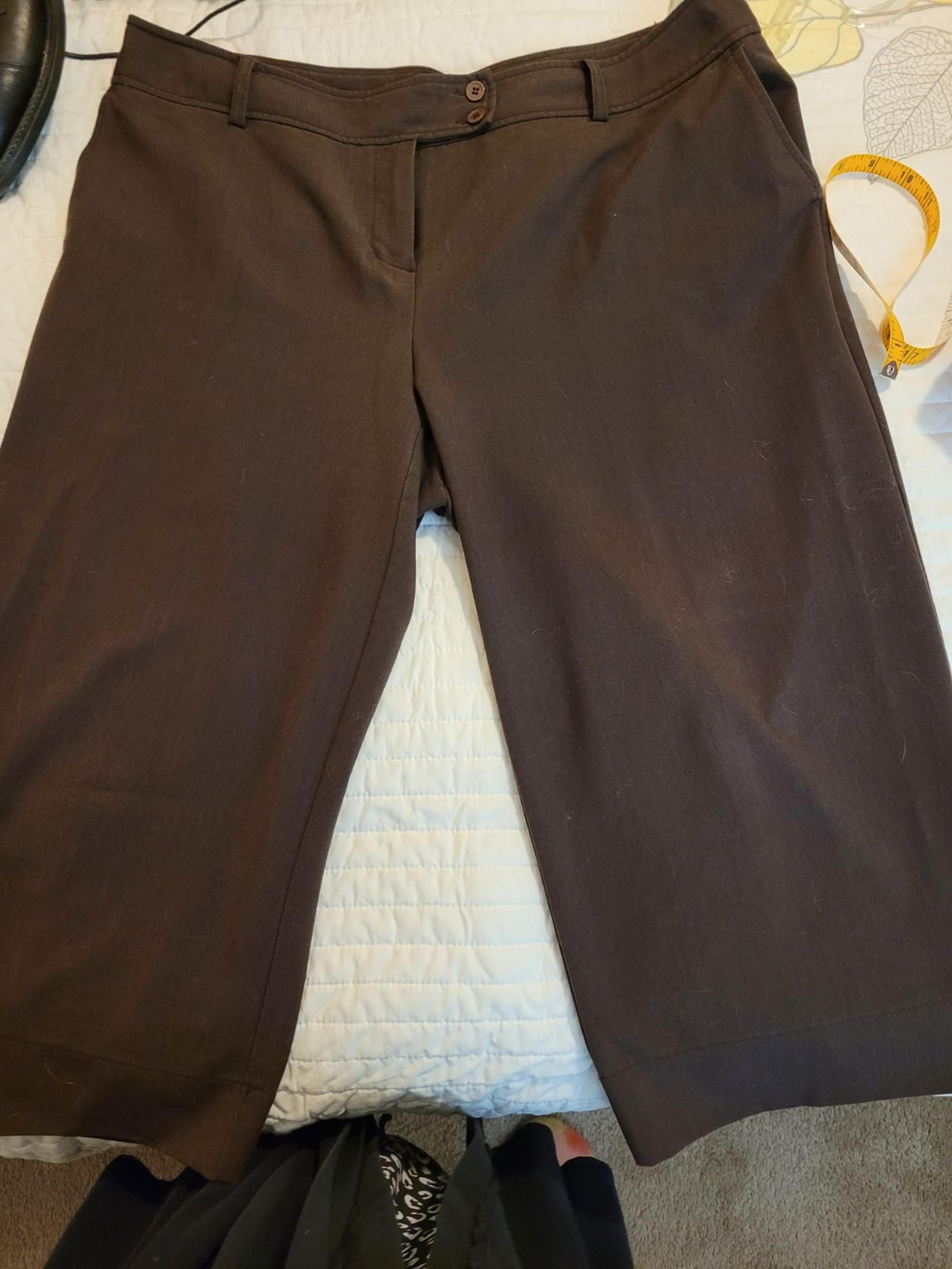 Womens plus sized dress capris
