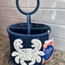 3-pc Resin Wicker Crab Theme Bundle