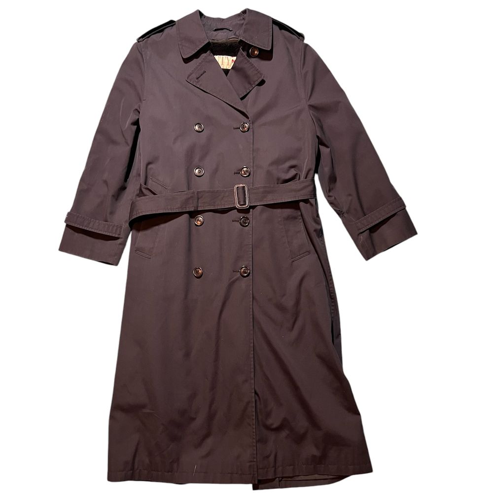UTY apparel long navy trench coat