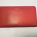 DKNY Zip Around Pink Leather Wallet