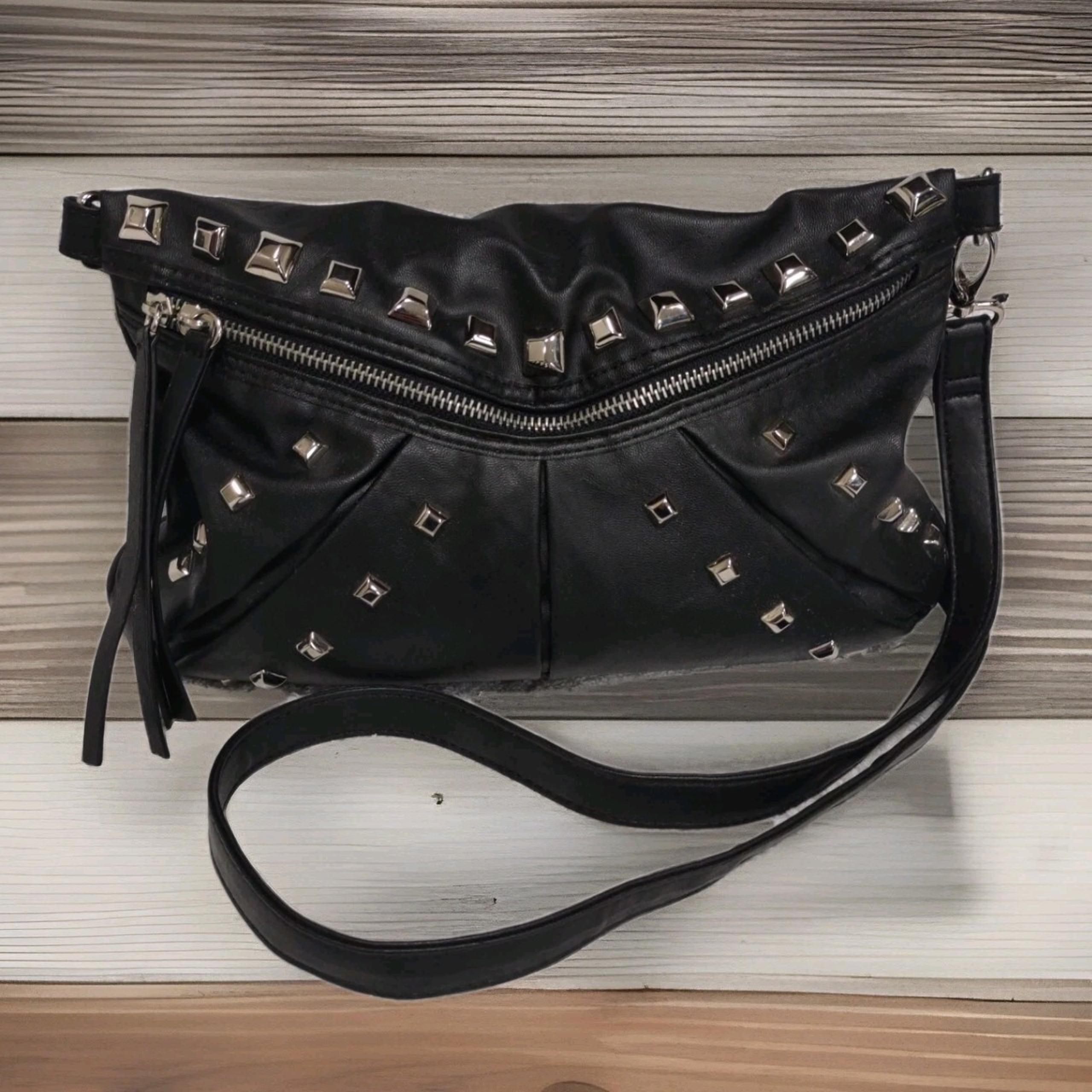 Olivia & Joy New York Shoulder Bag Tote Purse Studded Pattern