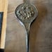Antique Brass leather wooden fireplace bellows