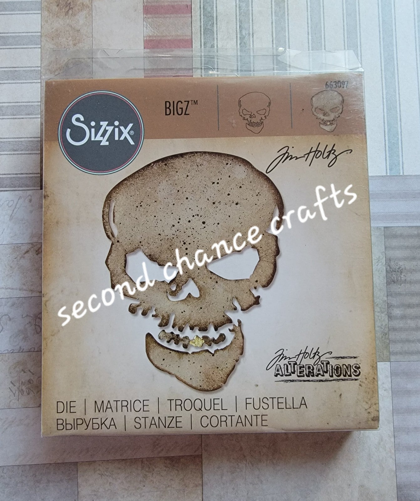 Sizzix Bigz Die - Sinister by Tim Holtz