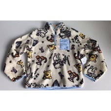 Disney Winnie The Pooh Fleece Quarter Zip Jacket Sweatshirt Women’s Sz XS NEW