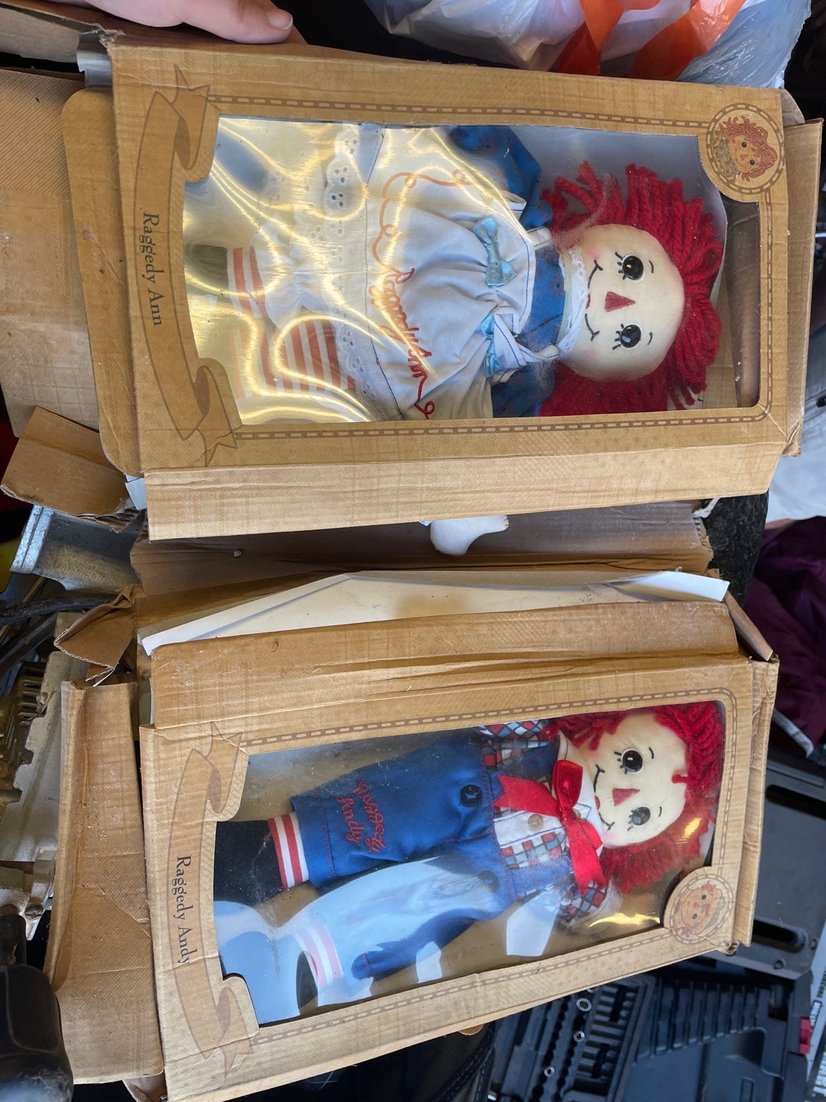 Raggedy Ann and Raggedy Andy