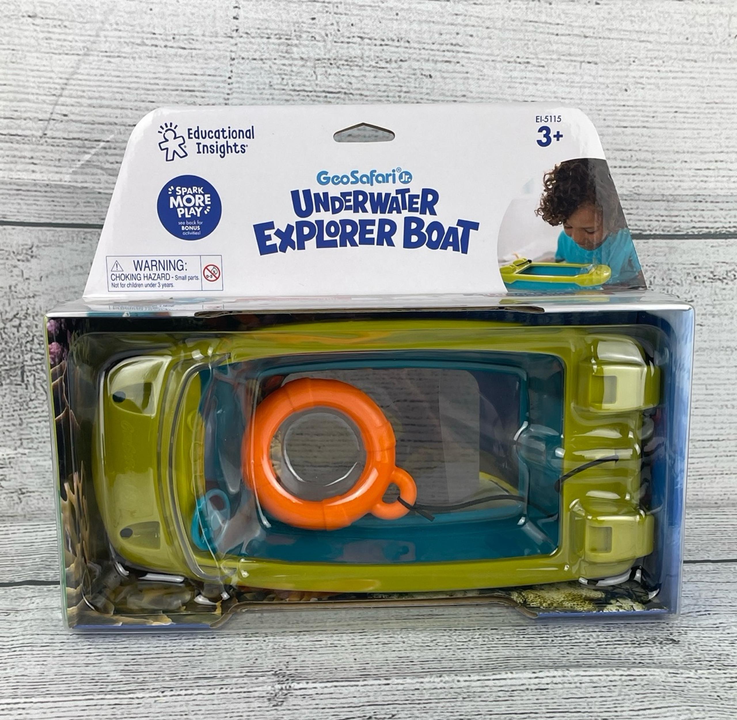 Educational Insights GeoSafari Underwater Explorer Boat New