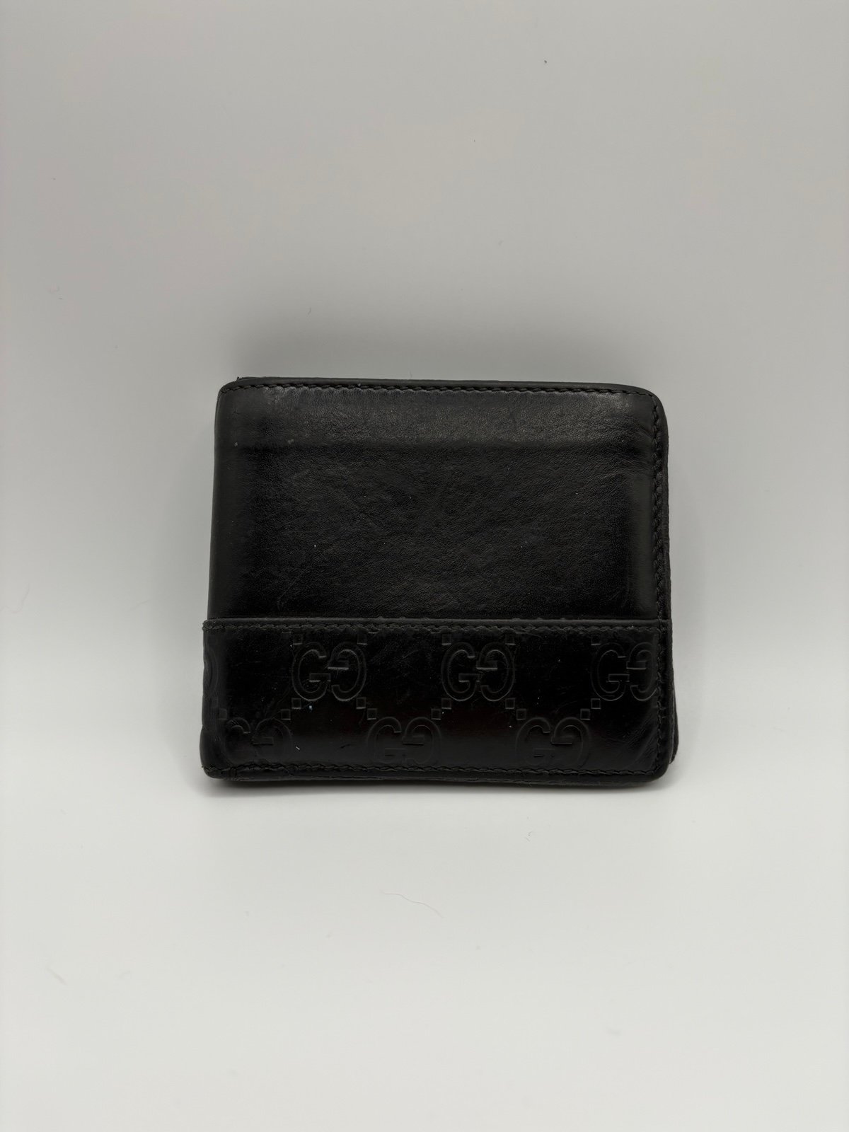Gucci Bill Fold Wallet Authentic Leather Ships Same Day