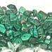 Malachite nugget beads. 204