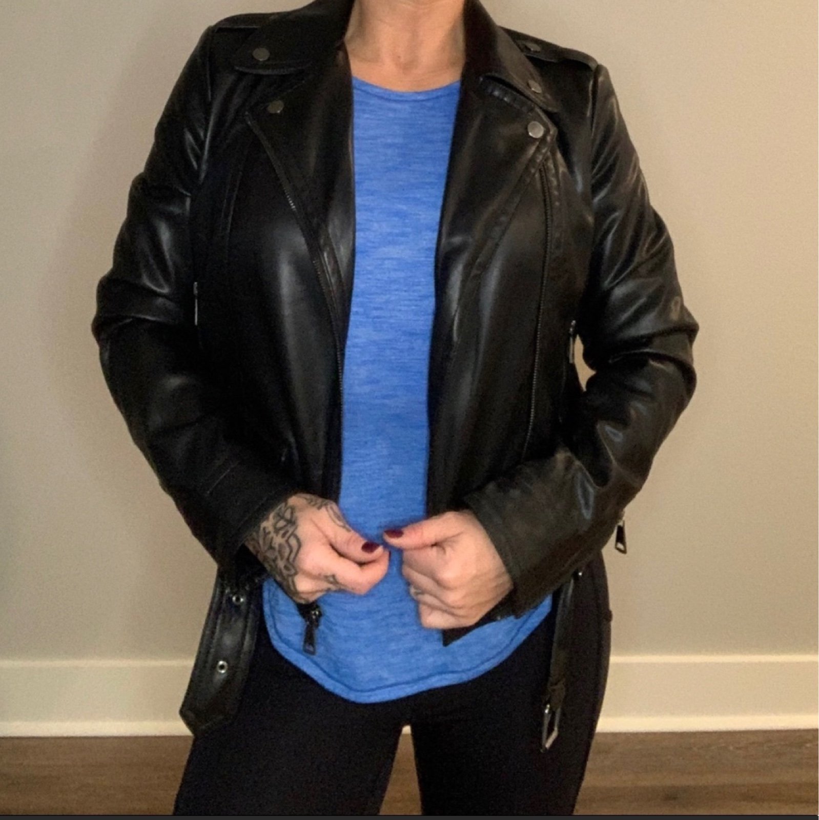 Express Faux Leather Jacket