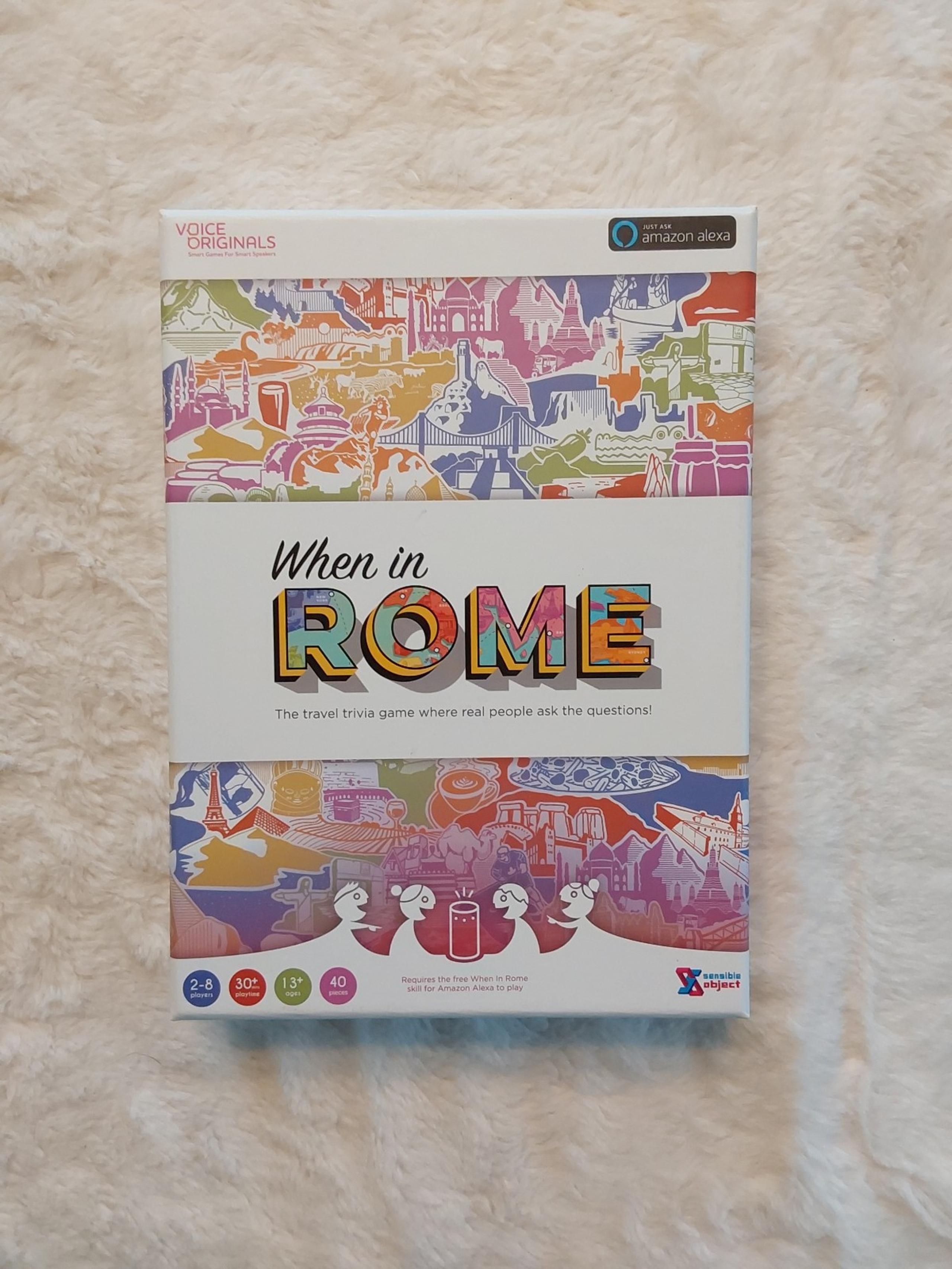 When in Rome The Travel Trivia Game