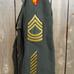 Vintage 1957 United States Army Green 44 Wool Serge Jacket Coat Size 37S