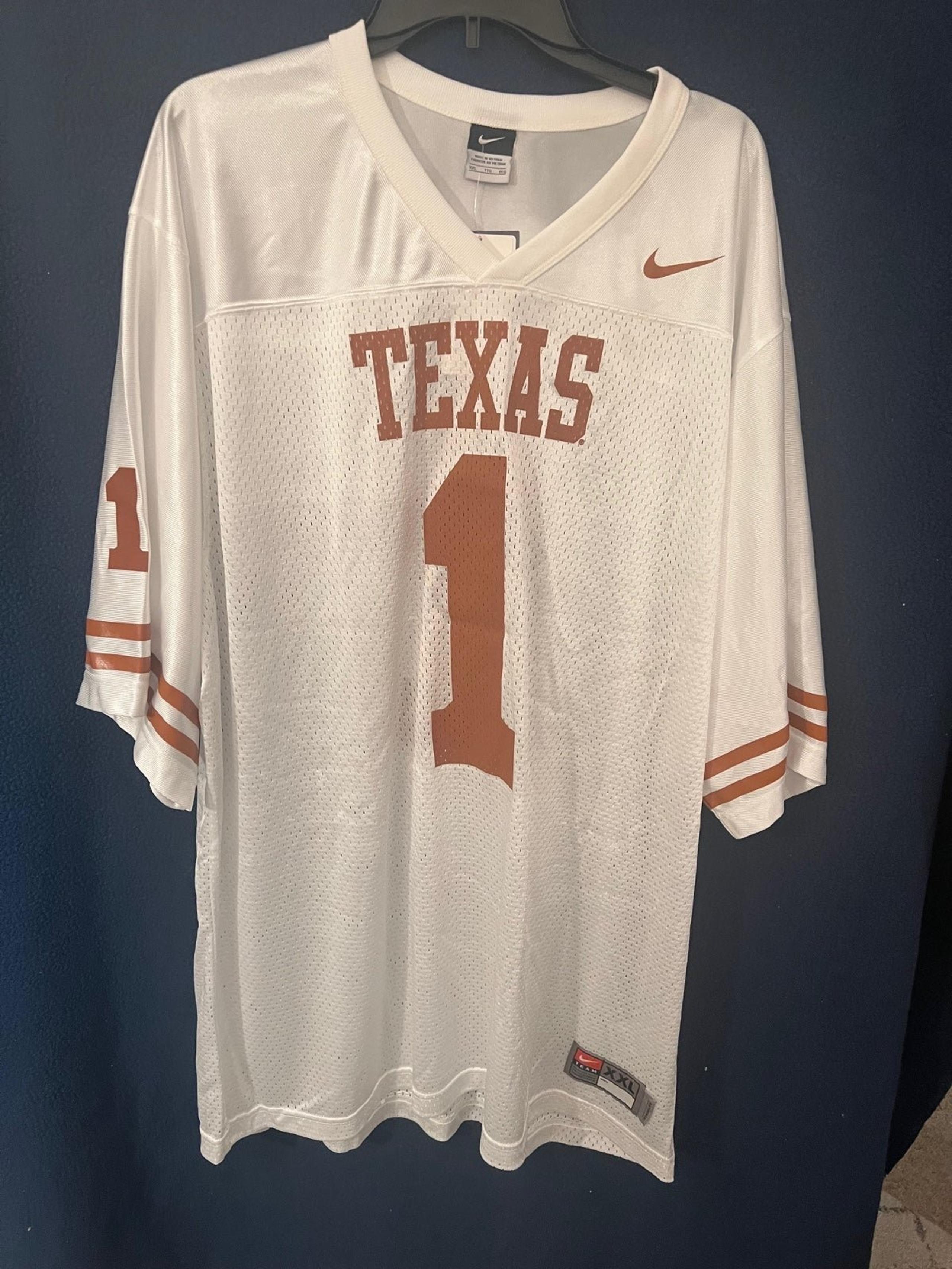 Texas Longhorns old school football jersey