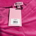 NEW JUICY COUTURE OG BLING HOT PINK VELOUR TRACK PANTS WOMENS SMALL