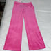 NEW JUICY COUTURE OG BLING HOT PINK VELOUR TRACK PANTS WOMENS SMALL