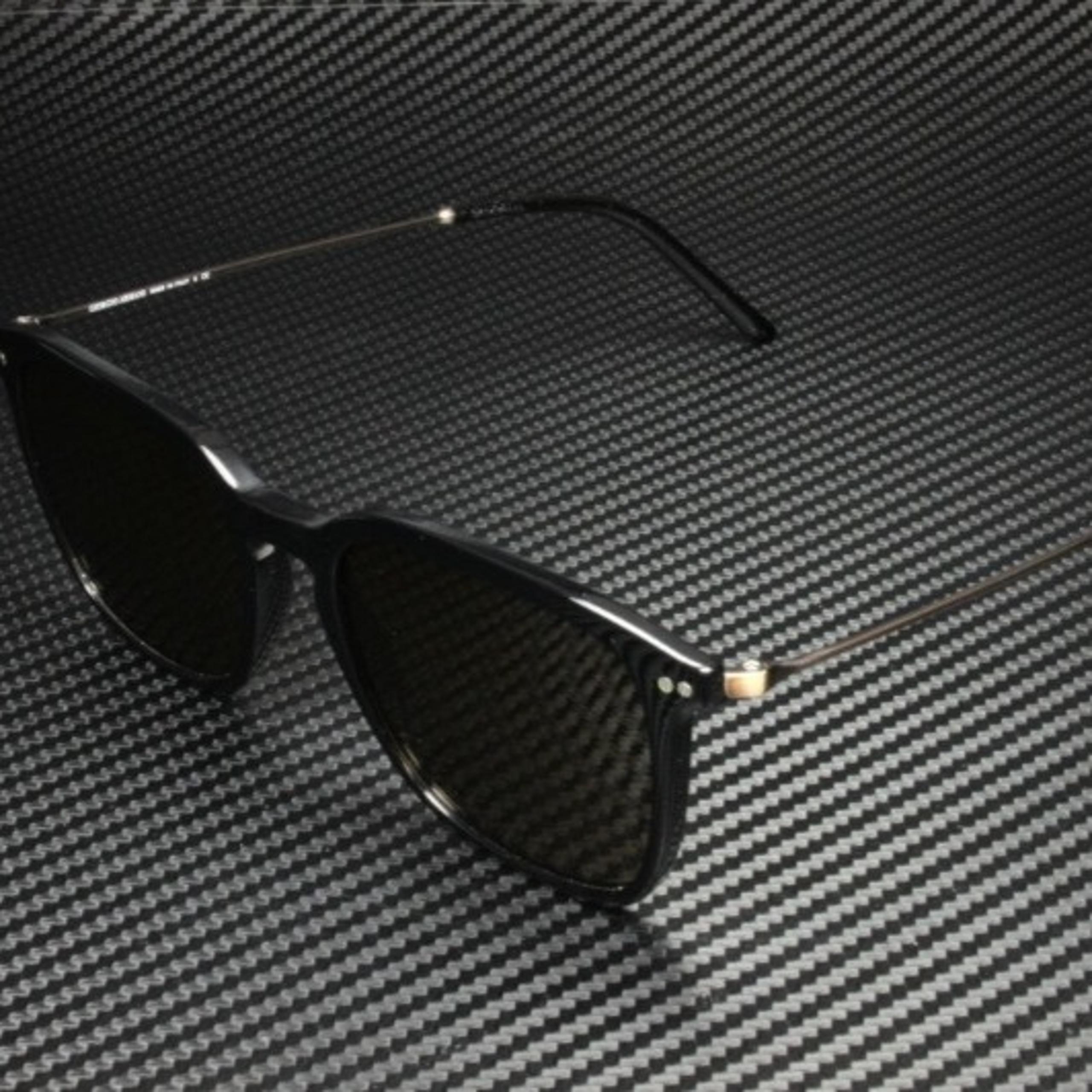 Giorgio Armani Men's Black and Brown 54mm Sunglasses!