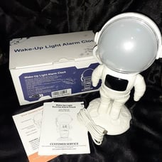 Wake Up Light Sunrise Alarm Clock, Night Light for Kids, Heavy Sleep Adults, Bed