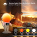 Wake Up Light Sunrise Alarm Clock, Night Light for Kids, Heavy Sleep Adults, Bed