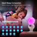 Wake Up Light Sunrise Alarm Clock, Night Light for Kids, Heavy Sleep Adults, Bed