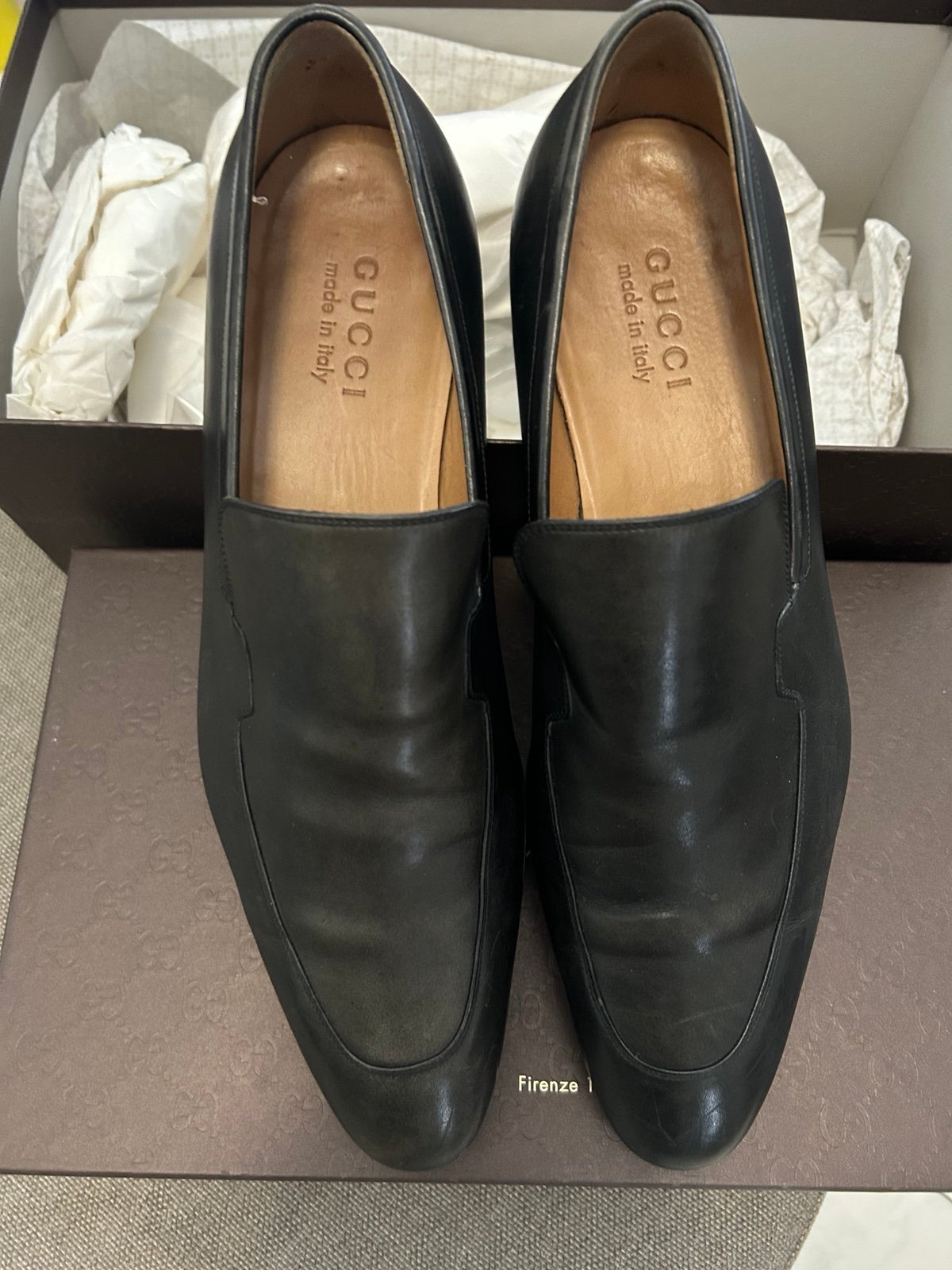 Gucci Betis Glamour Nero, Size 8