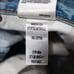 Agolde Pinch Waist High Rise Cotton Straight Leg Impression Wash Denim Jeans 26