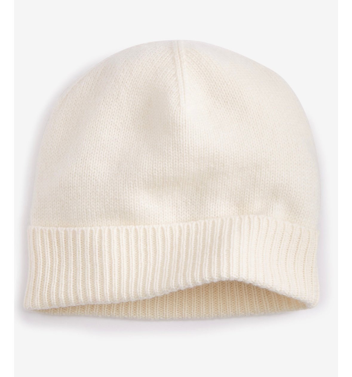 Women 100% Cashmere Cuffed Beanie,big kid can wear too Cozy Cream Knit Beanie