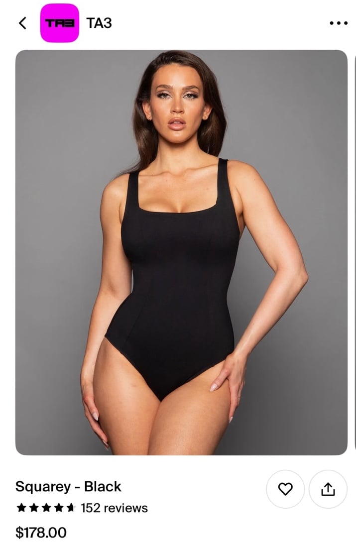 TA3 Squarey swimsuit M