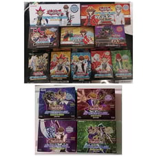 Yugioh Speed Duel packaging lot Starter Deck Boxes + boxes game mats NO CARDS