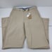 L.L.Bean NWWT Lakewashed chino khaki pants beige 33x34 mens tan 3821
