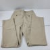 L.L.Bean NWWT Lakewashed chino khaki pants beige 33x34 mens tan 3821