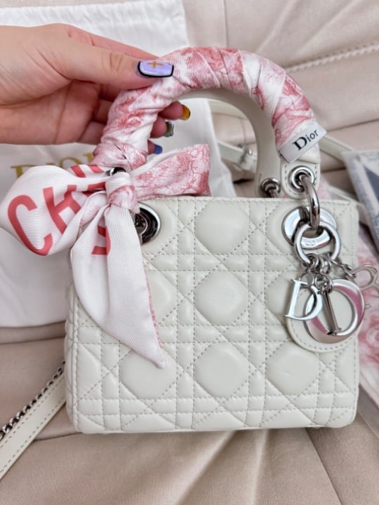 Christian Dior White Crossbody Bags | Mercari