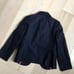 NWT navy wool crewcuts blazer 4/5