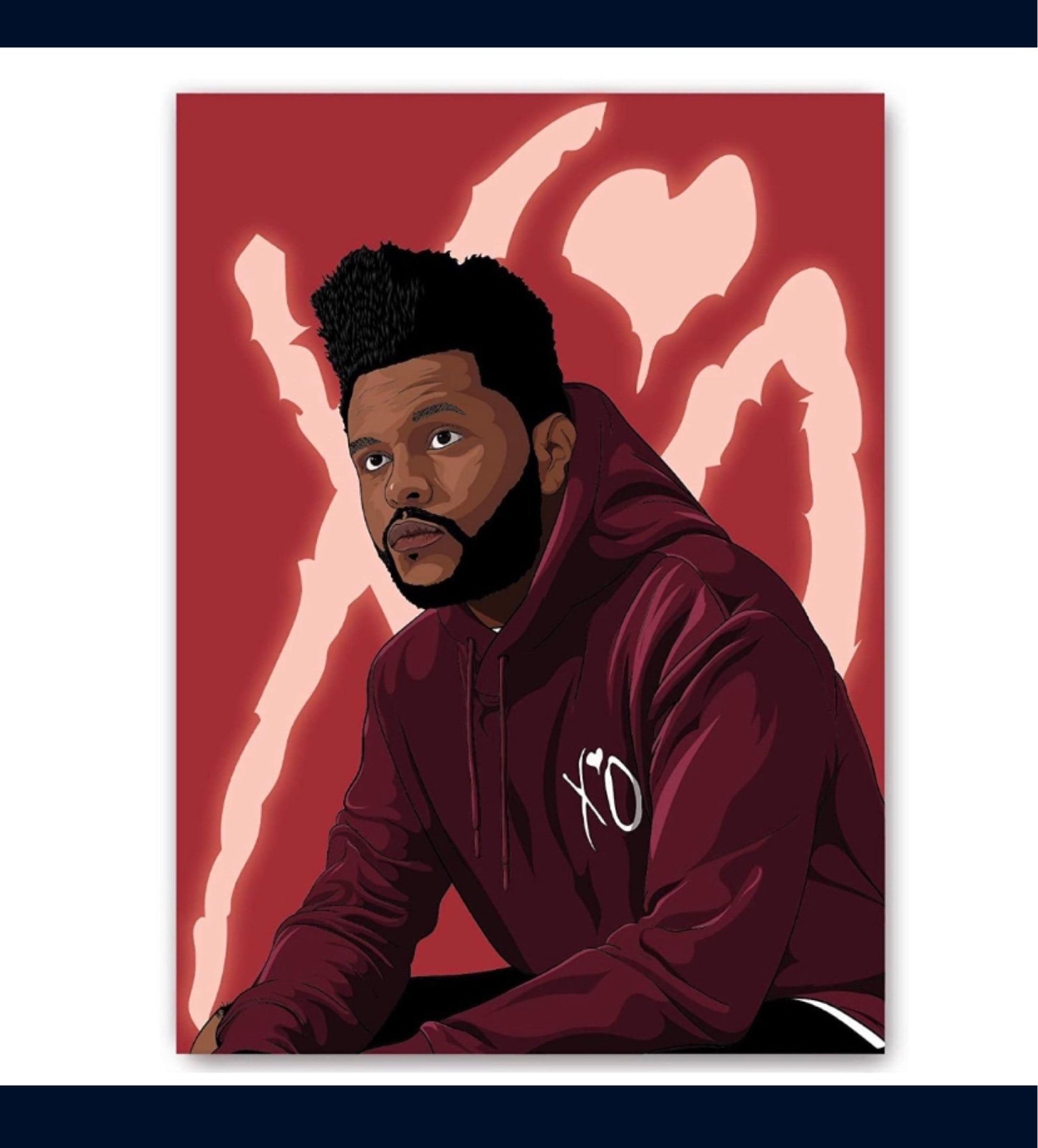 The Weeknd Poster 22x16
