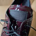 Prada Burgundy Patent Leather Brogue Platform Oxfords Size 40