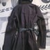 Black Michael Kors Coat Rain Jacket