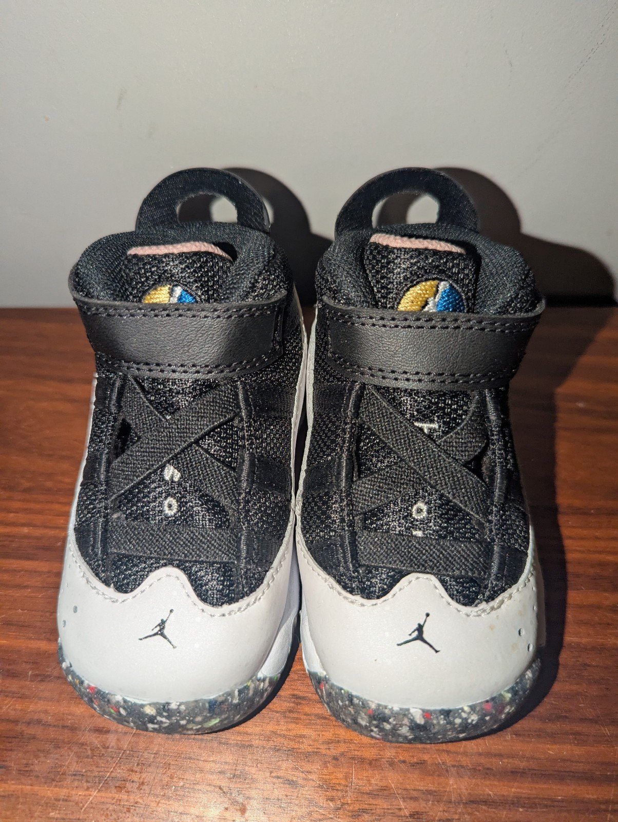 Air Jordan 6 RINGS TD DV3179-100 Toddlers Size 4c