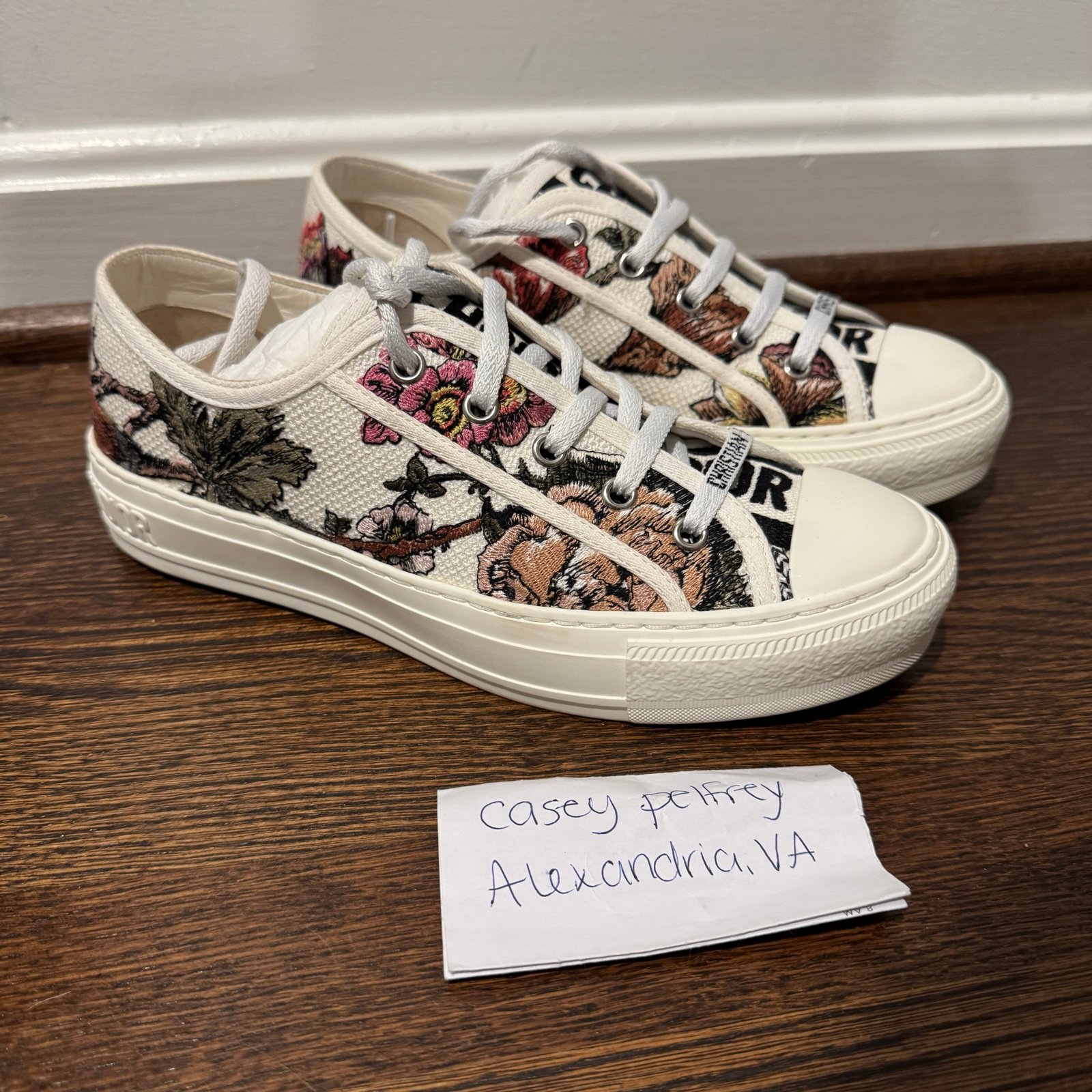 Dior Walk ‘n’ Dior sneaker size 37