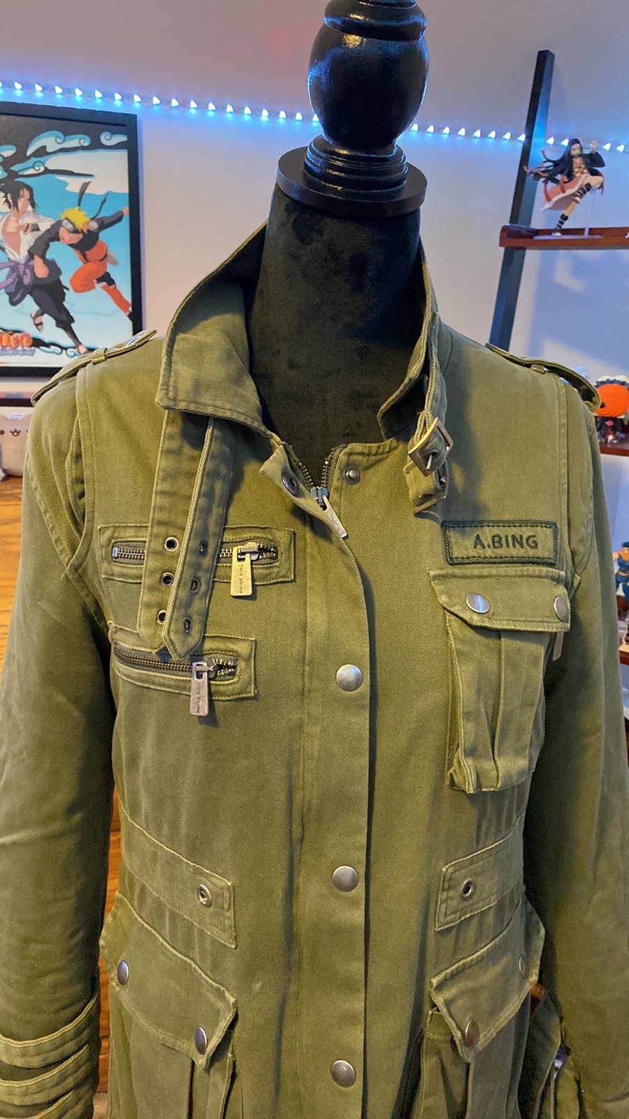 anine bing military jacket