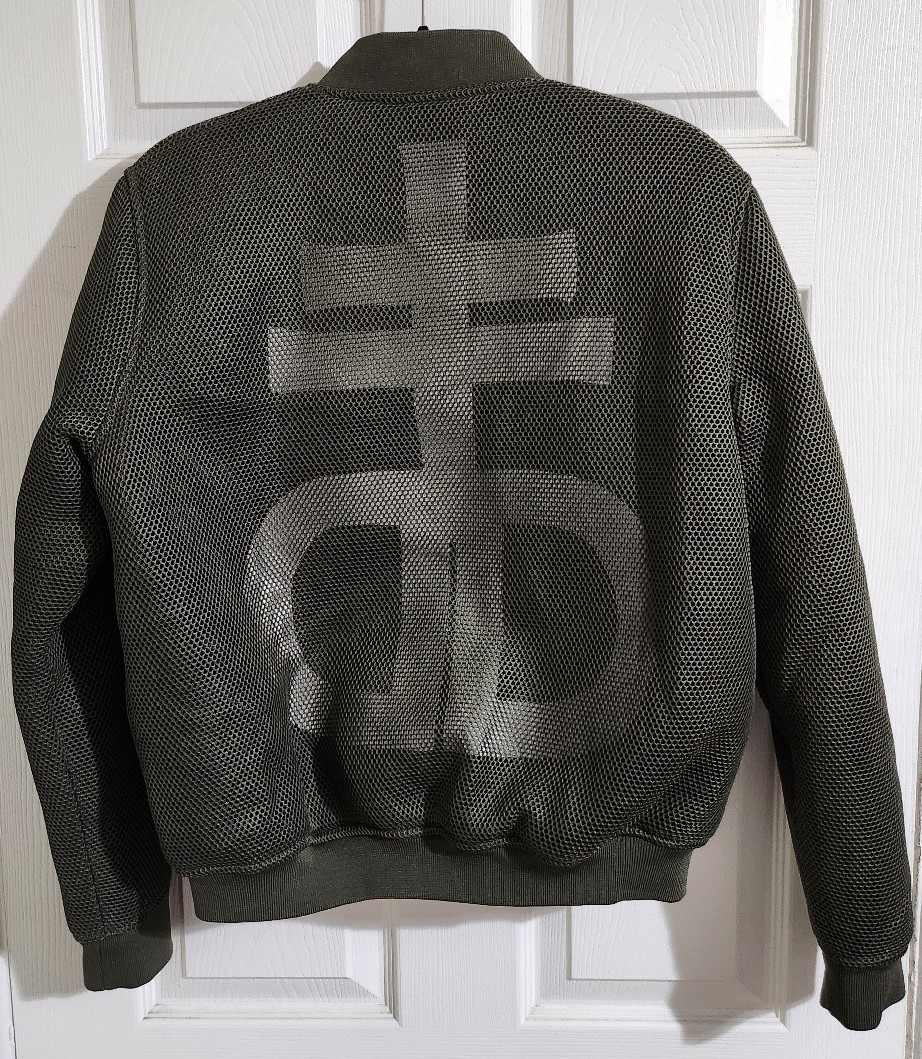 Drop Dead Blasphemy Jacket in Dark Green